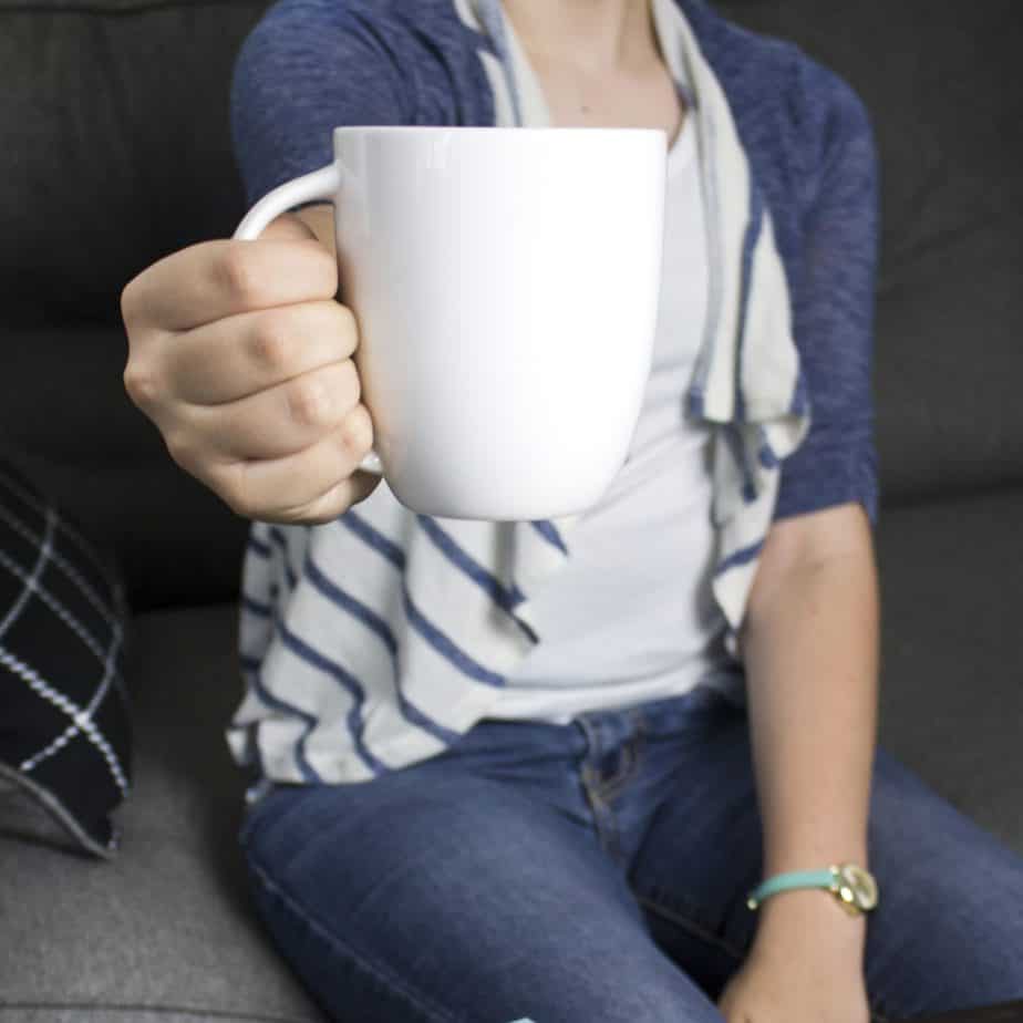 Drinking tea will help with postpartum anxiety & adrenal fatigue