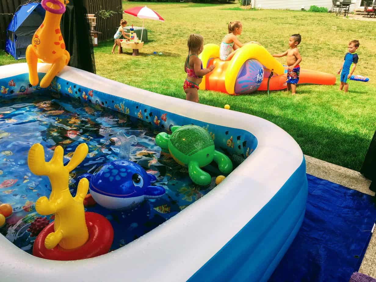 30 plus kiddie pool activities you can do all year long