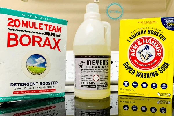 How to laundry strip with Borax and Laundry Booster
