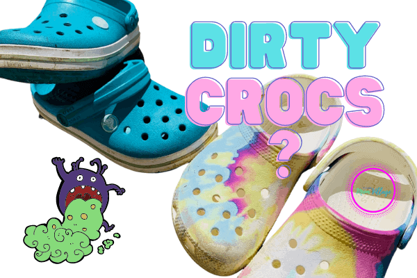 How to clean your dirty crocs