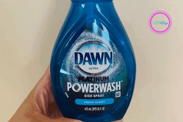Secret cleaning uses for Dawn Platinum power spray that has nothing to do with dishes