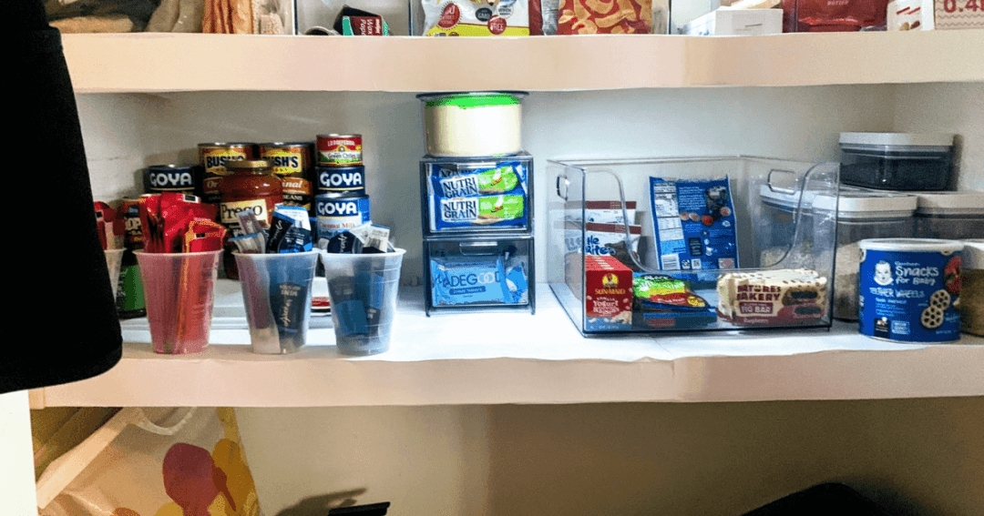 Simple & affordable solution for wire shelf: Pantry makeover edition