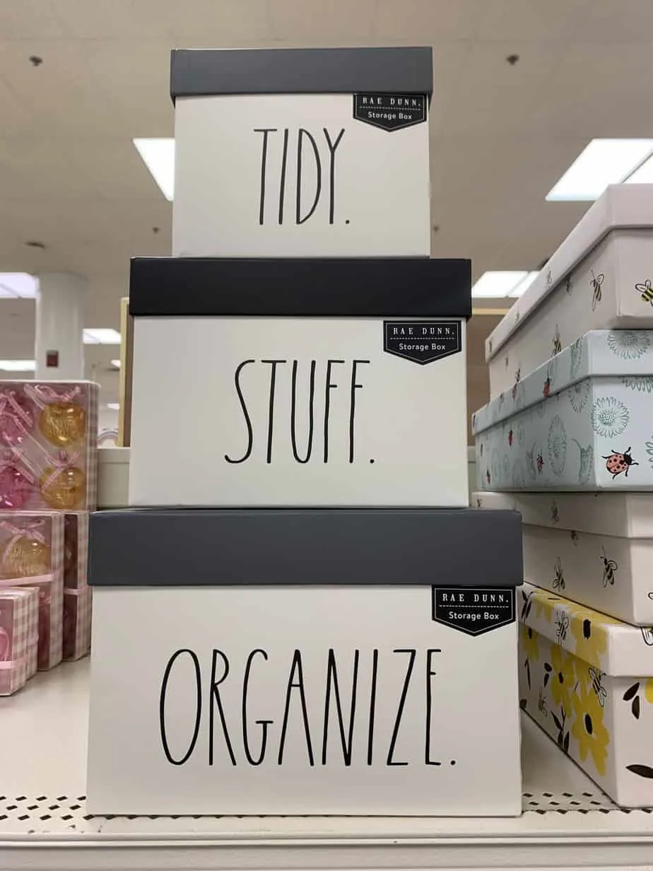 Organization Boxes