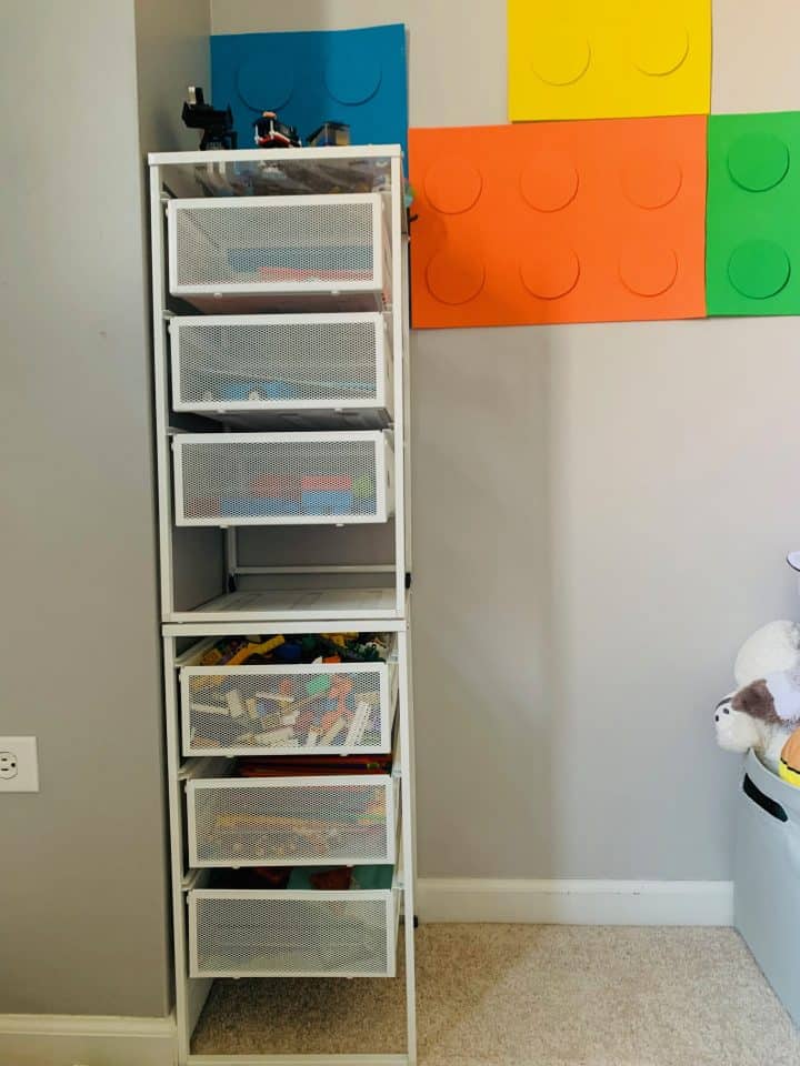 The most manageable affordable LEGO storage system for kids