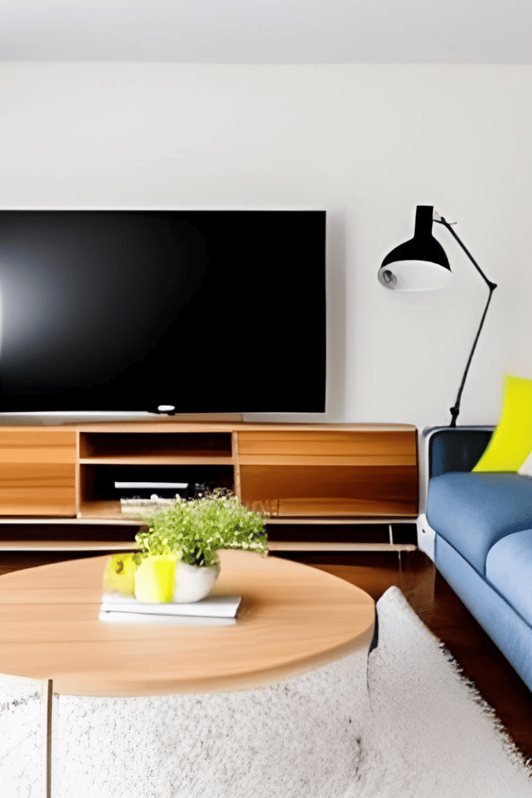 Picture of a clean organized house