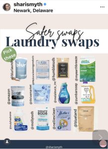 Images of laundry detergents that are non-toxix