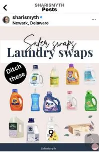 Laundry detergents made with chemicals