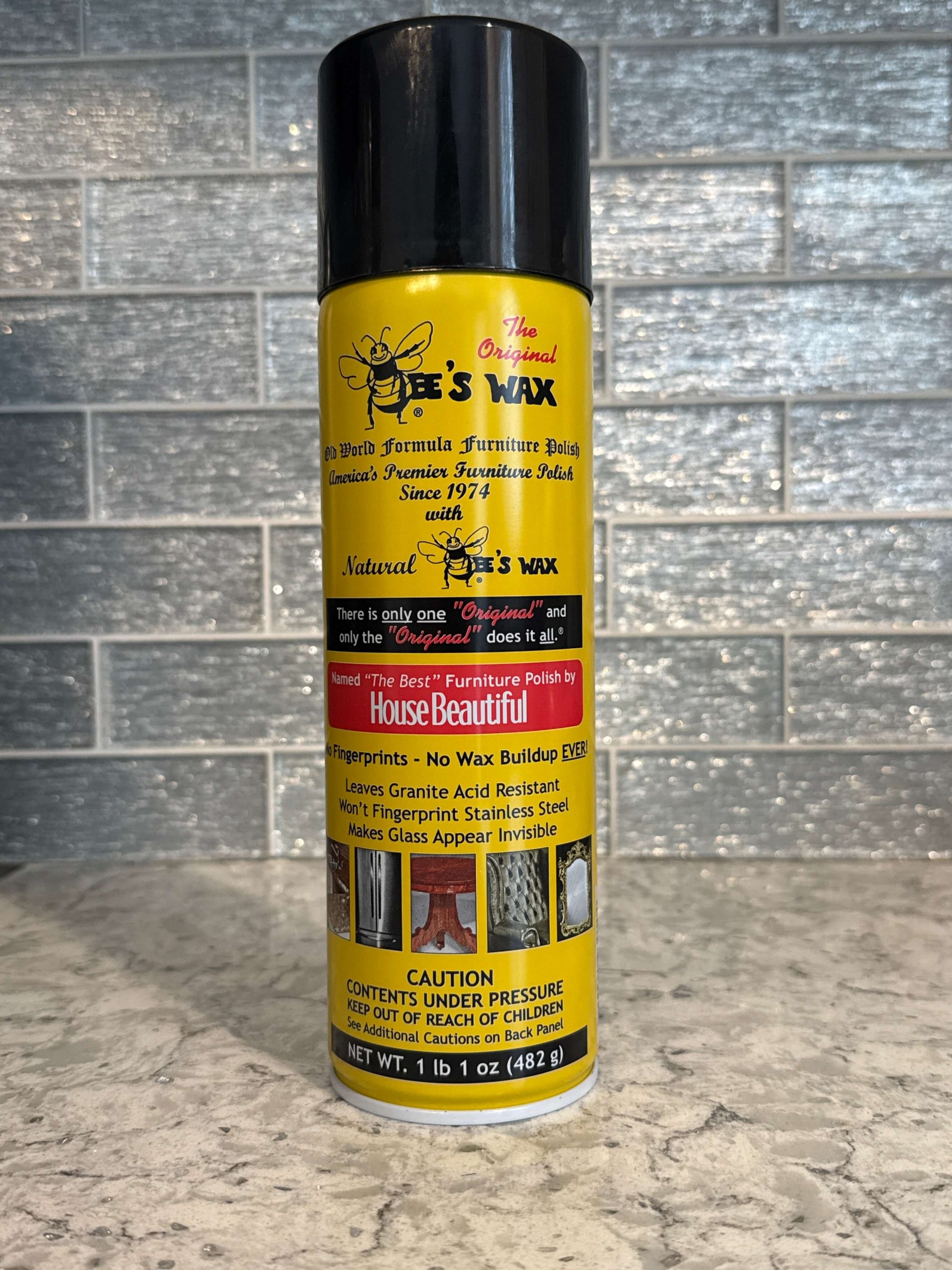 Can of cleaning spray