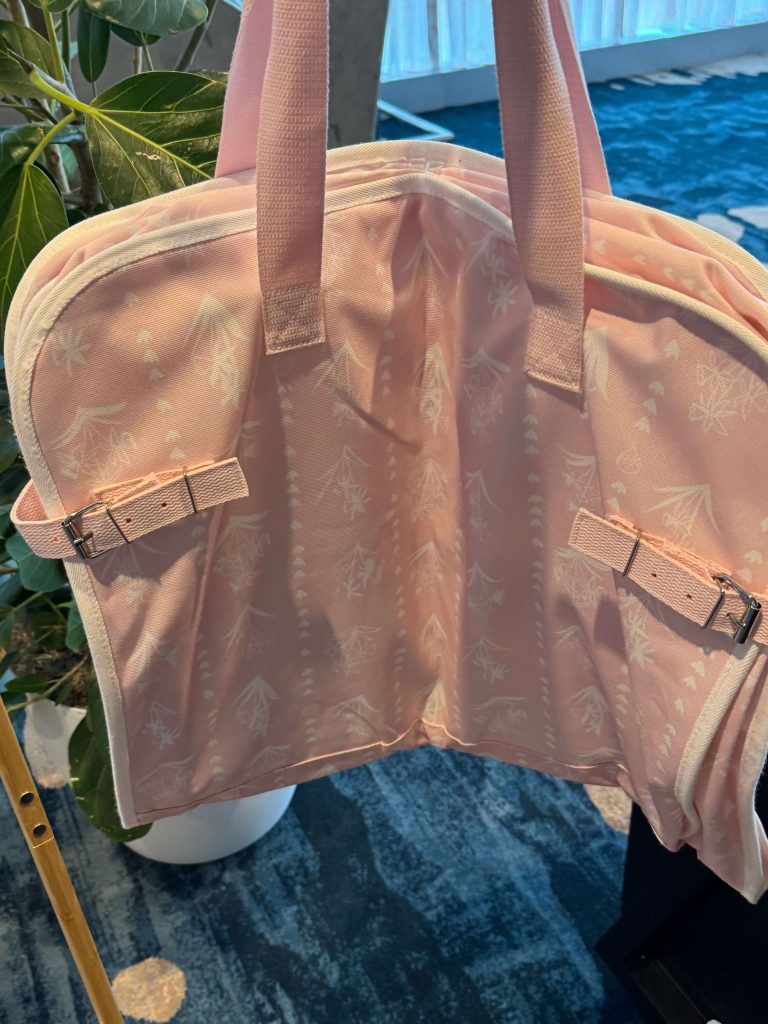 Compact travel bag for moms